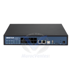IPBX a 4 FXO (RTC) pour 30 appels simultanés 200 postes est un équipement terminal de communication unifiée de nouvelle génération conçu pour les utilisateurs de PME et SOHO. UC200